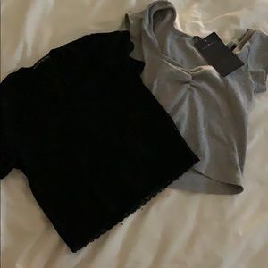 Two Brandy Melville tops